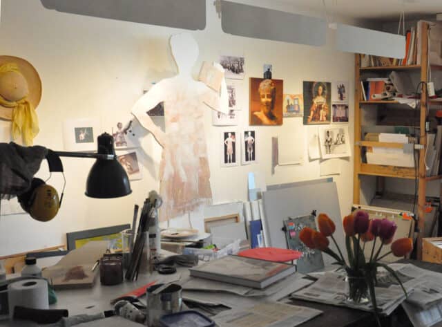 Atelier von der Künstlerin Heinke Torpus